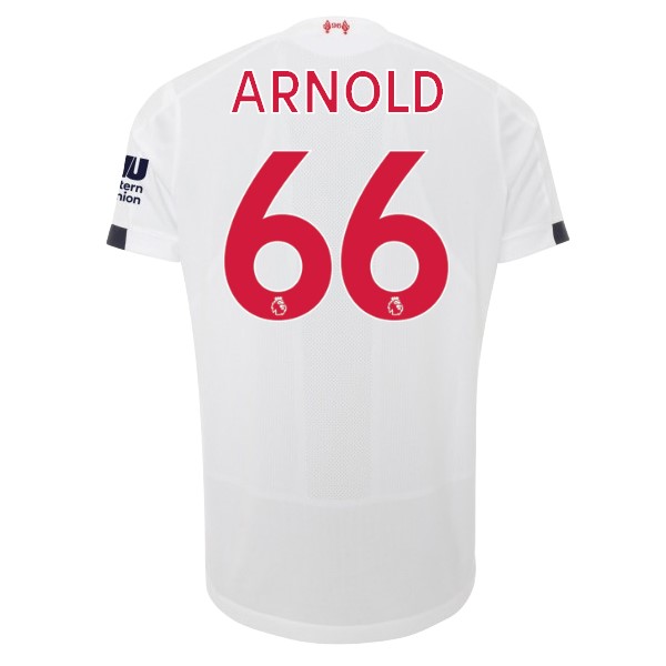 Camiseta Liverpool NO.66 Arnold 2ª Kit 2019 2020 Blanco